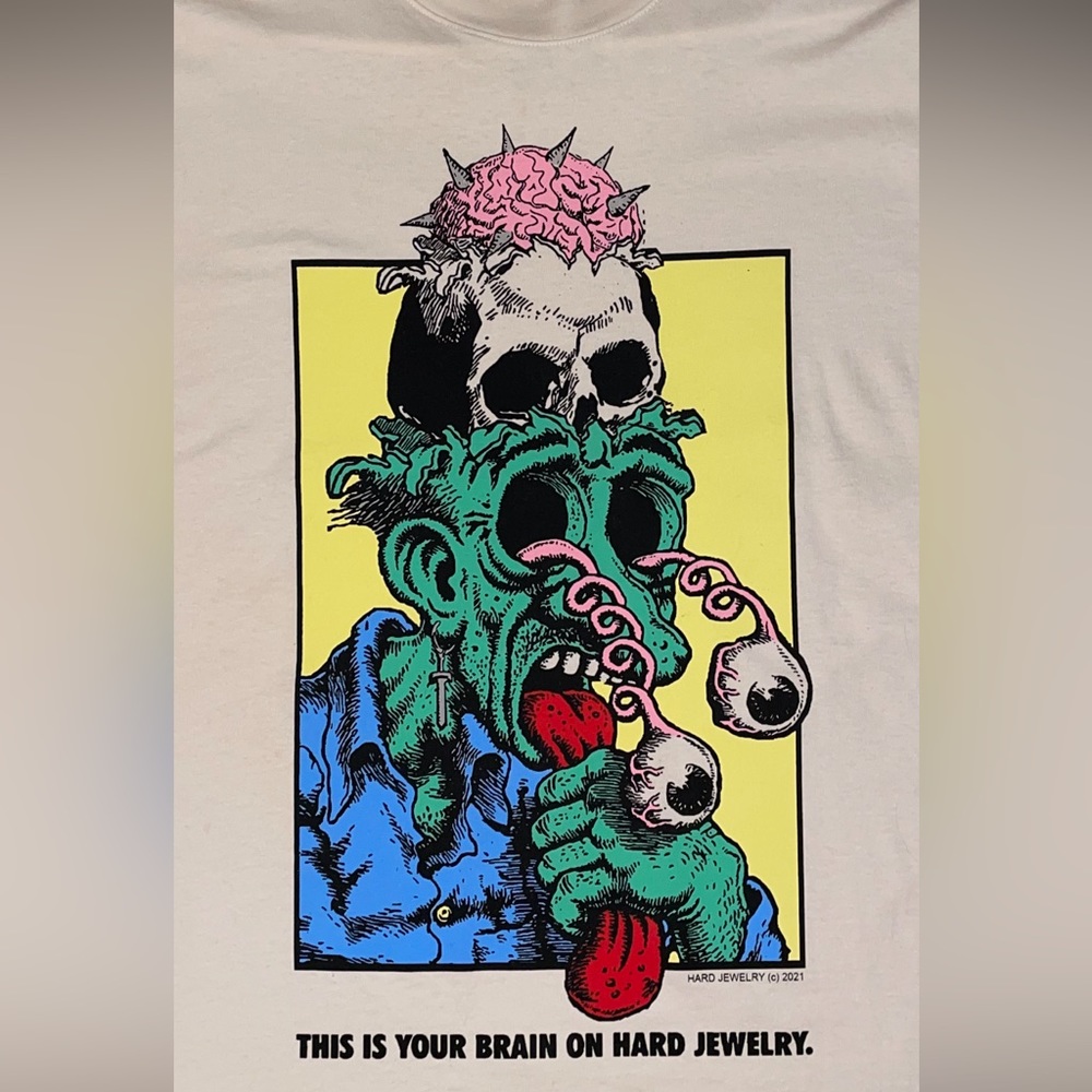 - Brain On Hard Jewelry Shirt